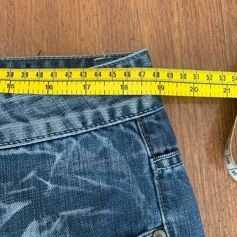 Grindhouse 1106 Men's‎ 38 Blue Denim Jean Shorts Dark Wash NWOT